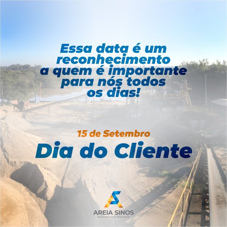 Feliz dia do Cliente!