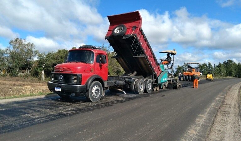 Obras na RSC-471, no Vale do Rio Pardo, estão em fase final