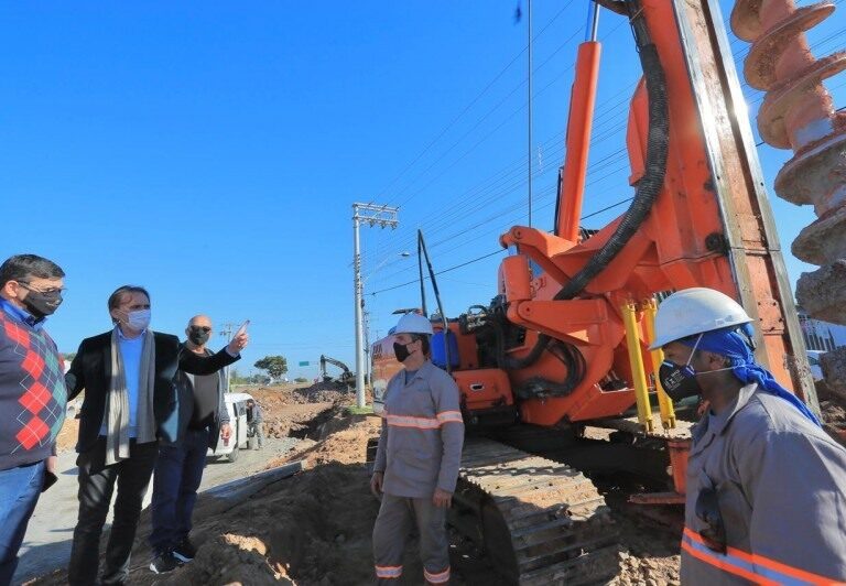 Inicia-se construção de passarelas em trecho duplicado da ERS-118