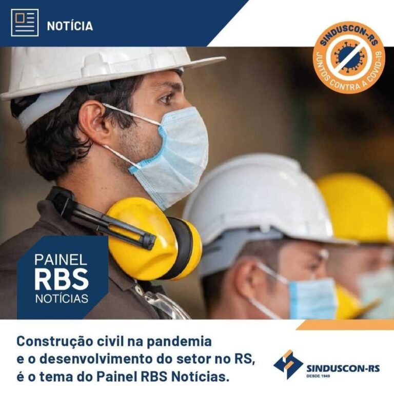 Impacto da pandemia do coronavírus na construção civil e o desenvolvimento do setor no Rio Grande do Sul