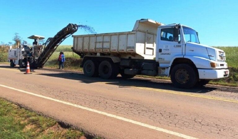 Começa recuperação da RSC-481, na região Centro-Serra