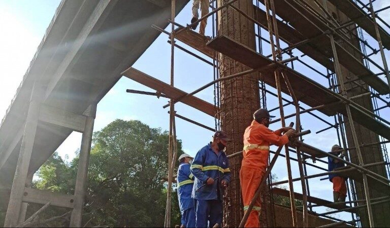 Daer realiza melhorias em ponte na ERS-124, em São Sebastião do Caí