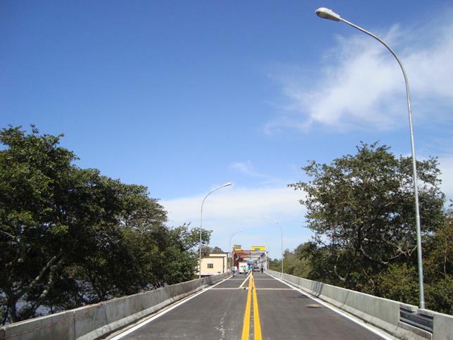 Obras de recuperação da ponte do Fandango avançam na BR-153, no RS