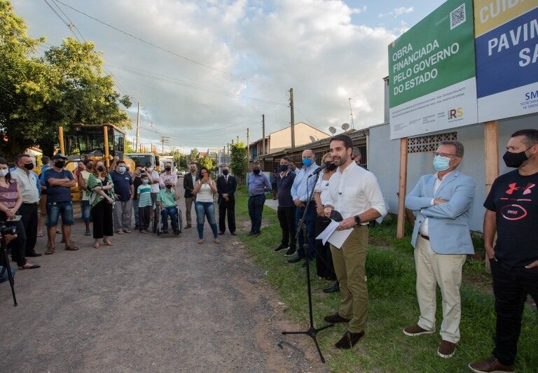 Estado e Gravataí assinam ordem de início de obra do Pavimenta